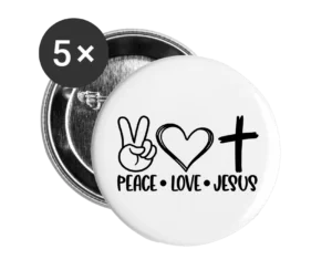 Christian Buttons and Pins at Christian Apparel